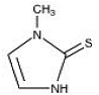 TAPAZOLE® (Methimazole) Structural Formula Illustration